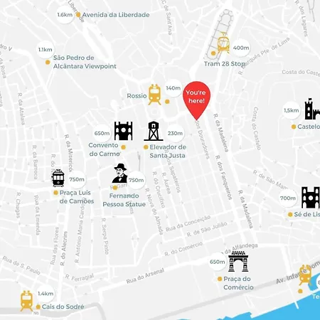 Douradores Downtown Flat